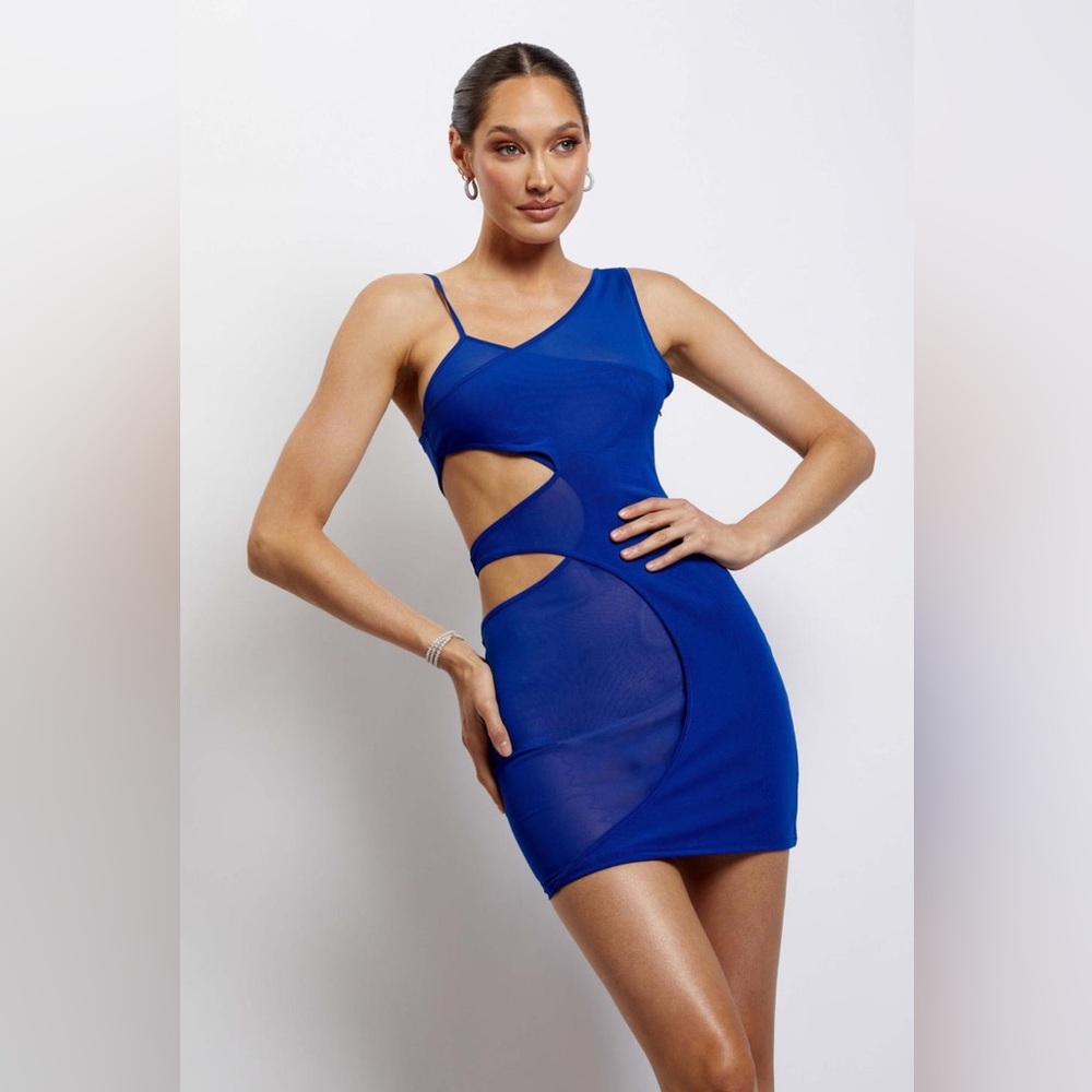 Meshki Cutout Mini Dress